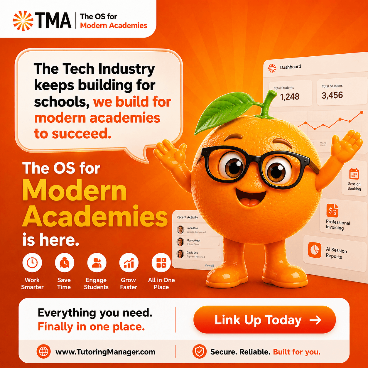 TMA — The Operating System for Modern Academies